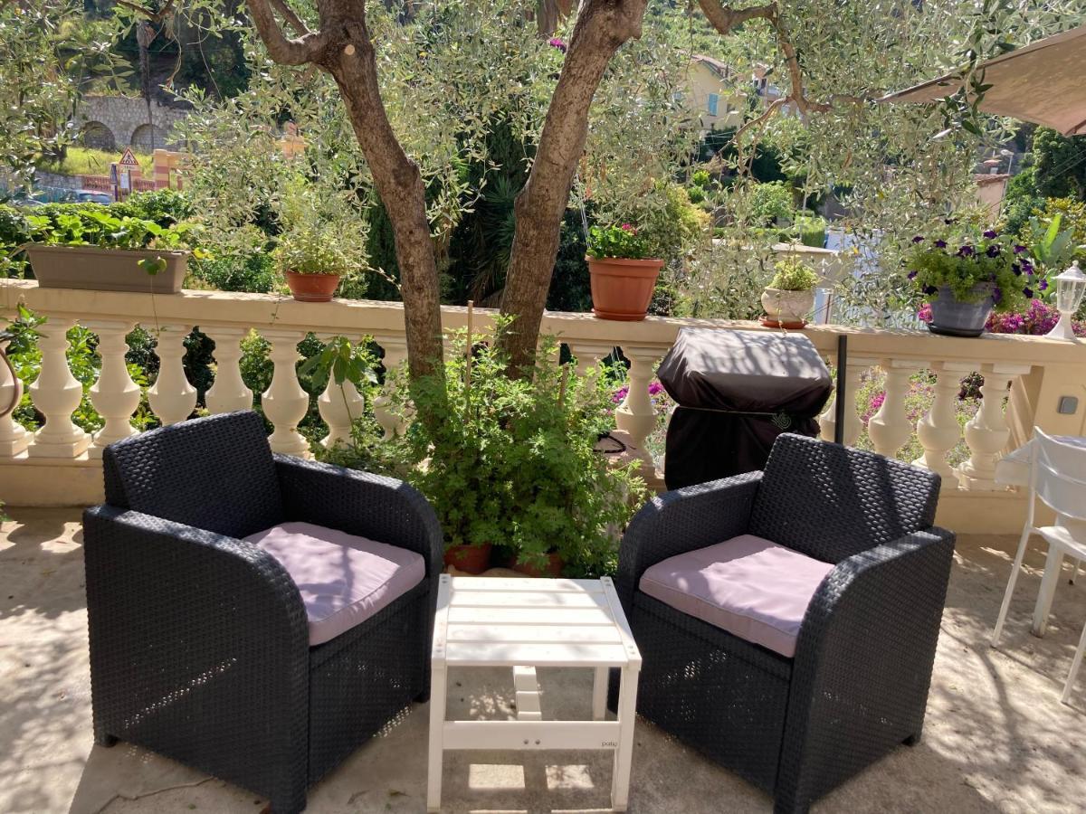Studio Villa La Cigale Avec Grande Terrasse Menton Exterior photo