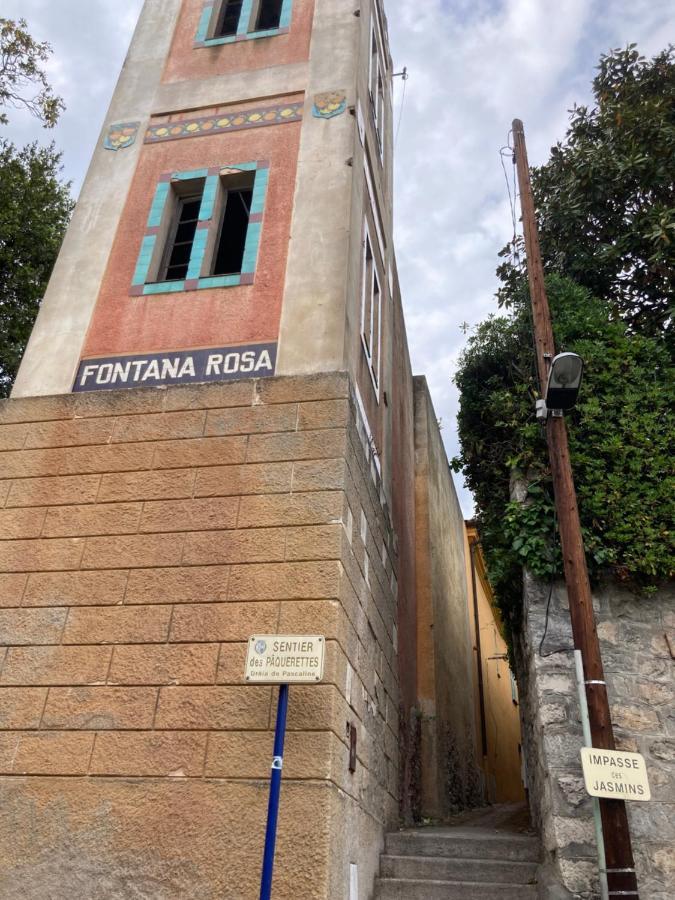 Studio Villa La Cigale Avec Grande Terrasse Menton Exterior photo